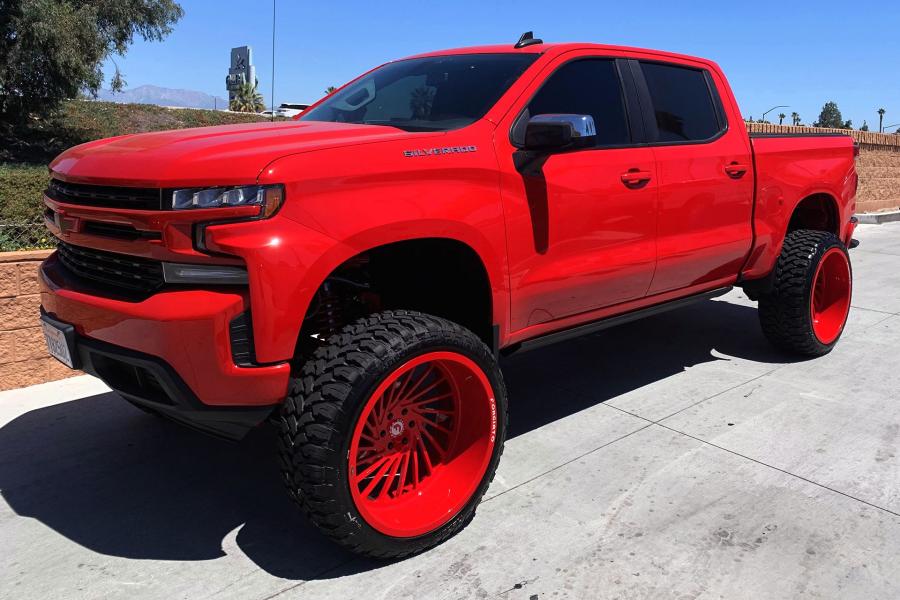 Chevrolet Silverado LTZ Duramax Crew Cab on Forgiato Wheels (Ventoso-T) '2019